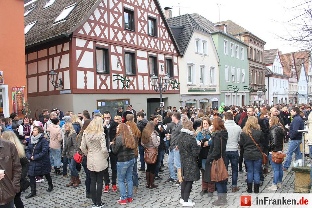 Frühschoppen zu Weihnachten in Kulmbach