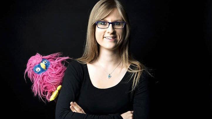 Die junge Autorin Lisa-Marie Reuter Foto: Sybille Thomé