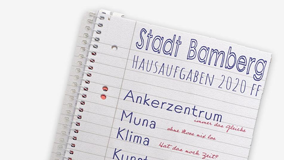Am 15. März werden die Karten in Bamberg neu gemischt. Doch die  Probleme, die sich dem neuen Stadtrat stellen, sind die alten.  Illustration Micho Haller