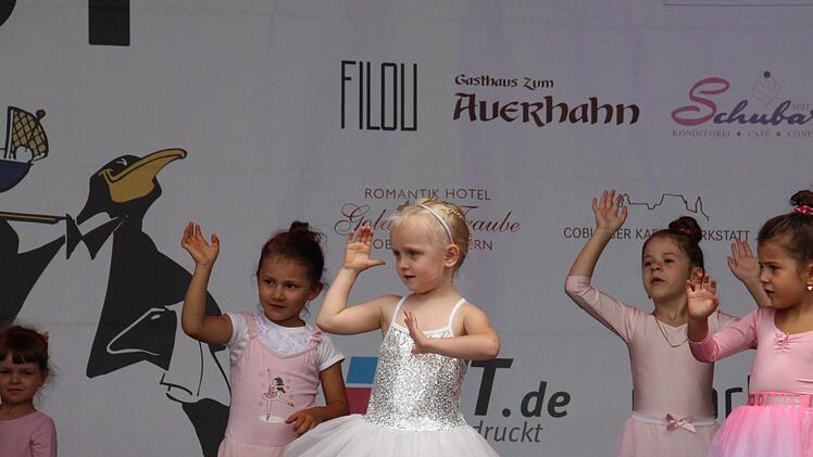 Kindernachmittag beim Schlossplatzfest in Coburg Foto: Oliver Schmidt