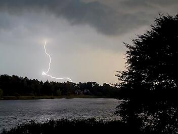 Unwetter in Schleswig-Holstein