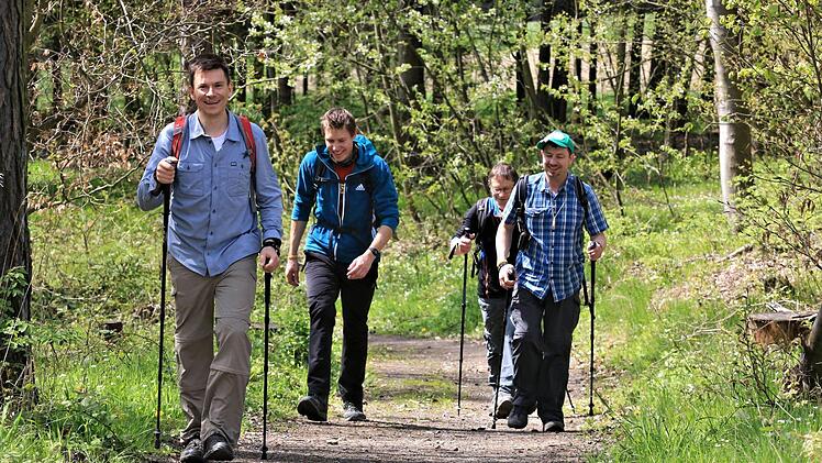 5. Frankenwald-Wandermarathon in Kulmbach Foto: Ferdinand Merzbach