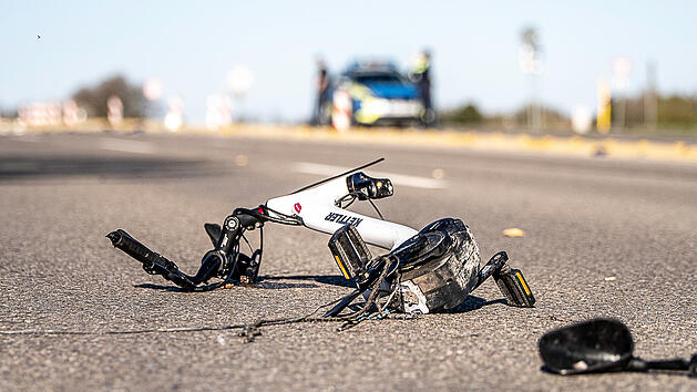 Motorrad und Fahrrad kollidieren: 55-J&auml;hrge wird t&ouml;dlich verletzt