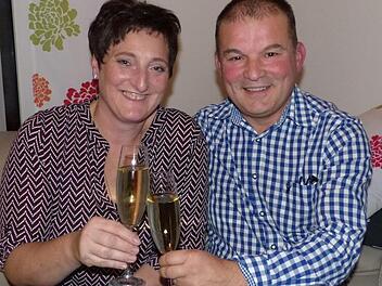 Das Stadtsteinacher Prinzenpaar: Ihre Lieblichkeit Yvonne I. und seine Tollität Georg III. regieren bis zum Faschingsdienstag. Foto: Klaus-Peter Wulf