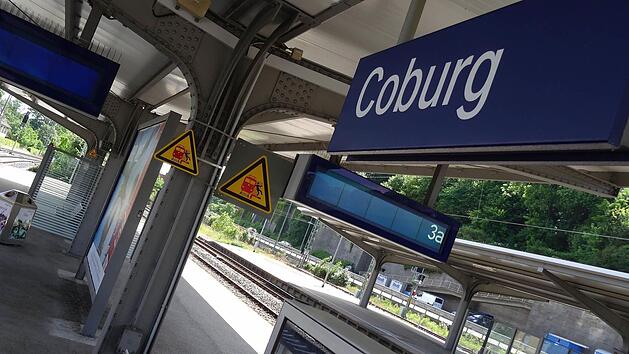 Vom Coburger Bahnhof fahren bis Mittwoch keine Z&uuml;ge ab. Foto: Jochen Berger