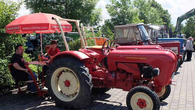 Traktortreffen in Bad Bocklet. Foto: Björn Hein
