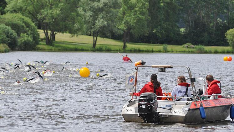 Falls was passiert - die Lebensretter fahren immer mit.