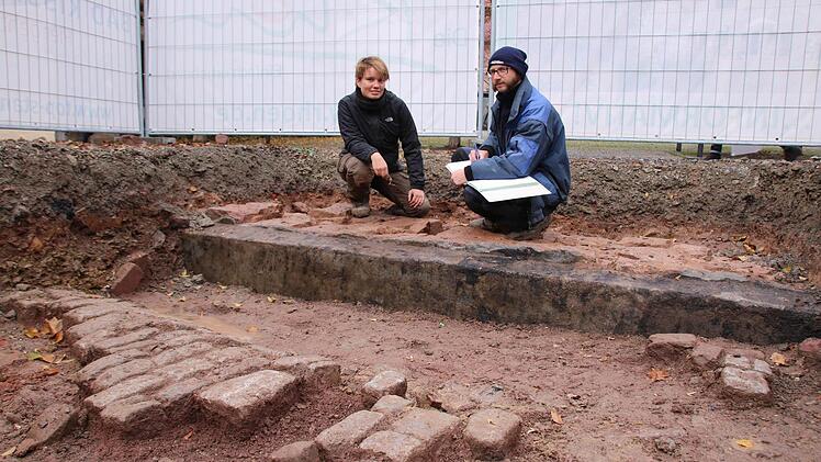 Bilder von der archäologischen Voruntersuchung. Foto: Ralf Ruppert