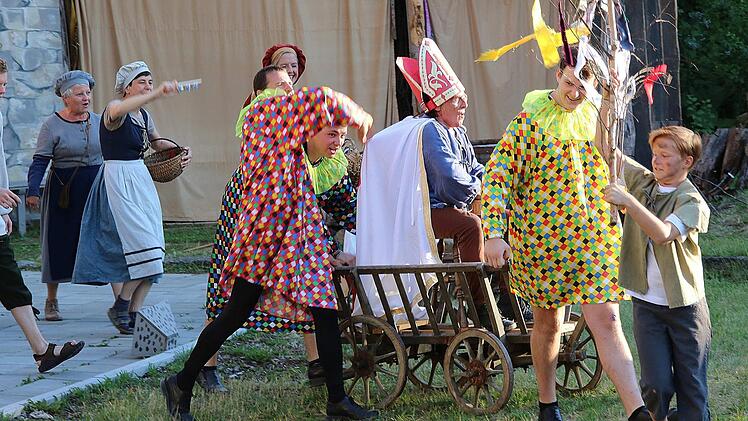 "Der Glöckner von Notre Dame" wurde im Schrimpf'schen Schloss aufgeführt. Foto: Dieter Britz