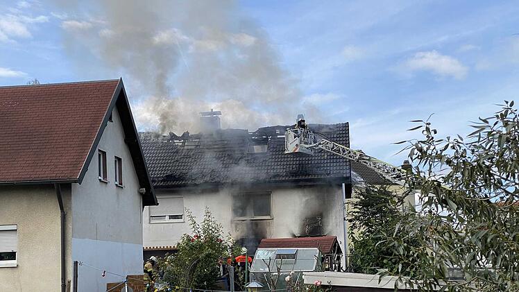 Wohnhausbrand in Bayreuth