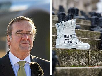 Wehrdienst-Debatte: Pistorius beharrt auf allgemeiner Musterung junger M&auml;nner