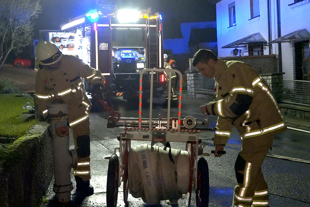 Kreis Coburg: Feuer in Dachstuhl