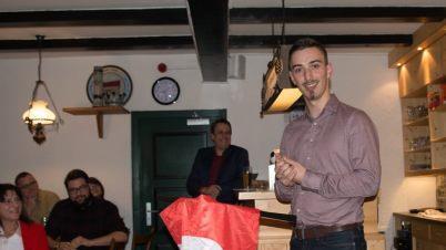 Richard Schmidt bei seiner Rede Foto: privat