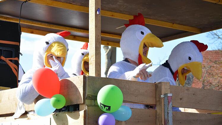 Faschingsumzug in Katzenbach und Lauter. Foto: Björn Hein
