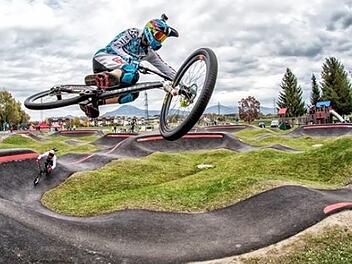 So ähnlich könnte die Pumptrackanlage in Schlüsselfeld einmal aussehen.     Foto: privat