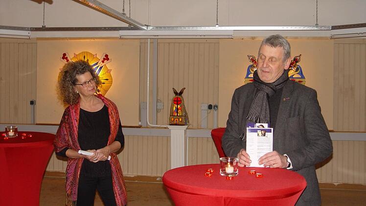 Neujahrsempfang des Vereins Kunsthaus e.V. und Ausstellung Günter Weber. Foto: Brigitta Kempe-Wolf