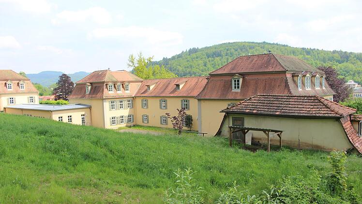 Wenig königlich: Der Fürstenhof von hinten. Hier soll zukünftig der Haupteingang der Limes Schlossklinik liegen. Foto: Julia Raab