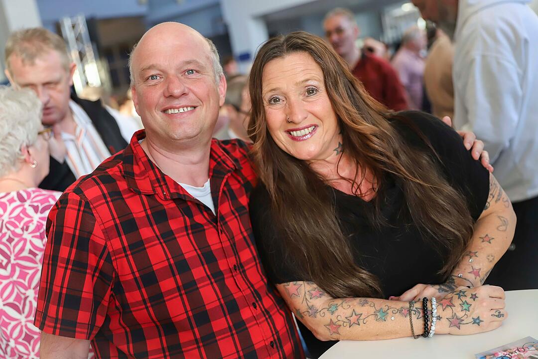 Das erfolgreichste Schlager-Duo Europas war in Kulmbach zu Gast.