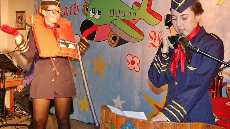 Kappenabend in Steinach mit dem Motto "Steinach über den Wolken" Foto: Sigismund von Dobschütz