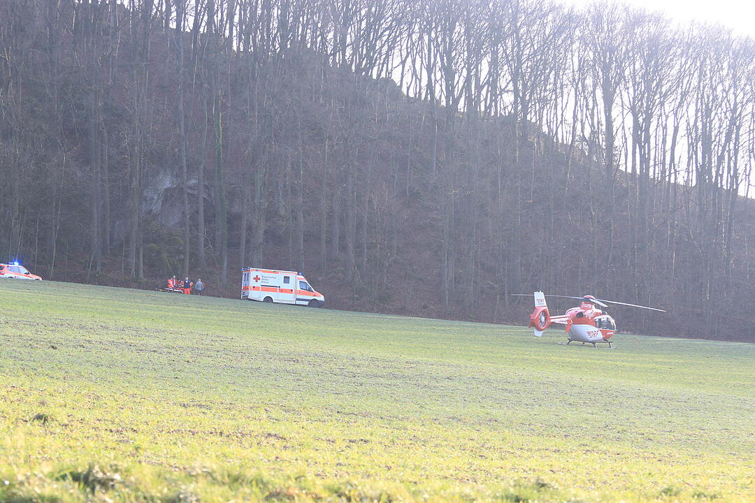 Wanderer stürzt bei Muggendorf ab