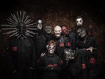 Publikumslieblinge: Slipknot  sind bereits zum sechsten Mal bei Rock im Park und sind  2019 erneut Headliner. Foto:  Paul Harries/rock-im-park.de