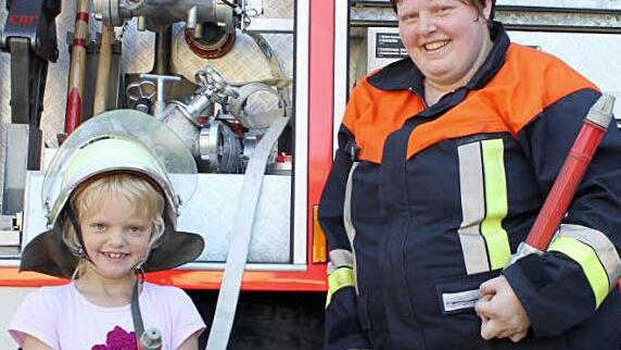 Kerstin Raab aus Ebensfeld mit Tochter Rebecca
