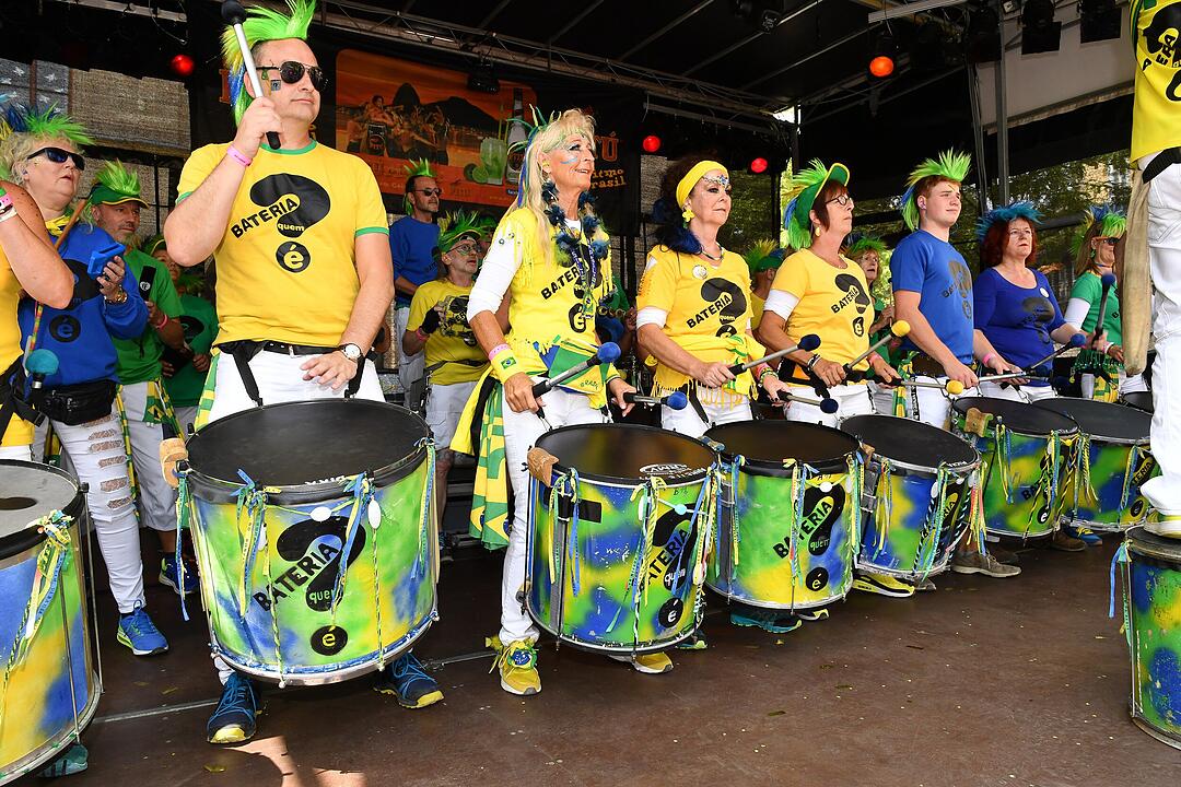 Umzug beim Samba-Festival in Coburg