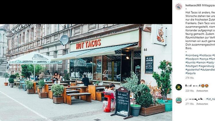 "Hot Tacos": Nürnberger Streetfood-Läden sagen überraschend Adiós - Lokale zu