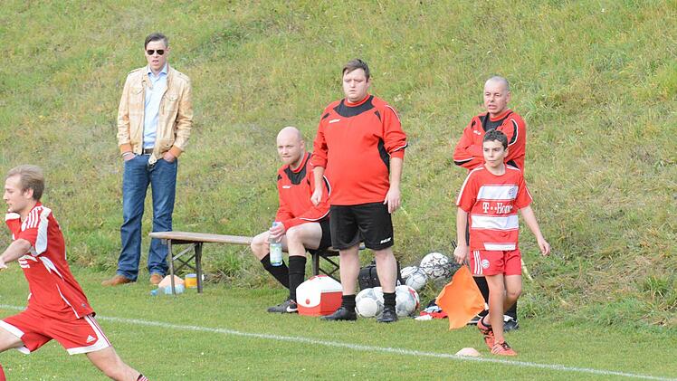 Schnappschuss vom Spiel der Woche in Obereschenbach. Foto: ssp