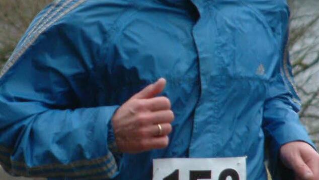 Andreas Vetter wurde beim Halbmarathon Siebter. Foto: Hans Franz