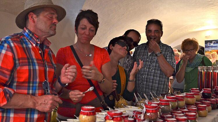 Das schmeckt aber lecker.