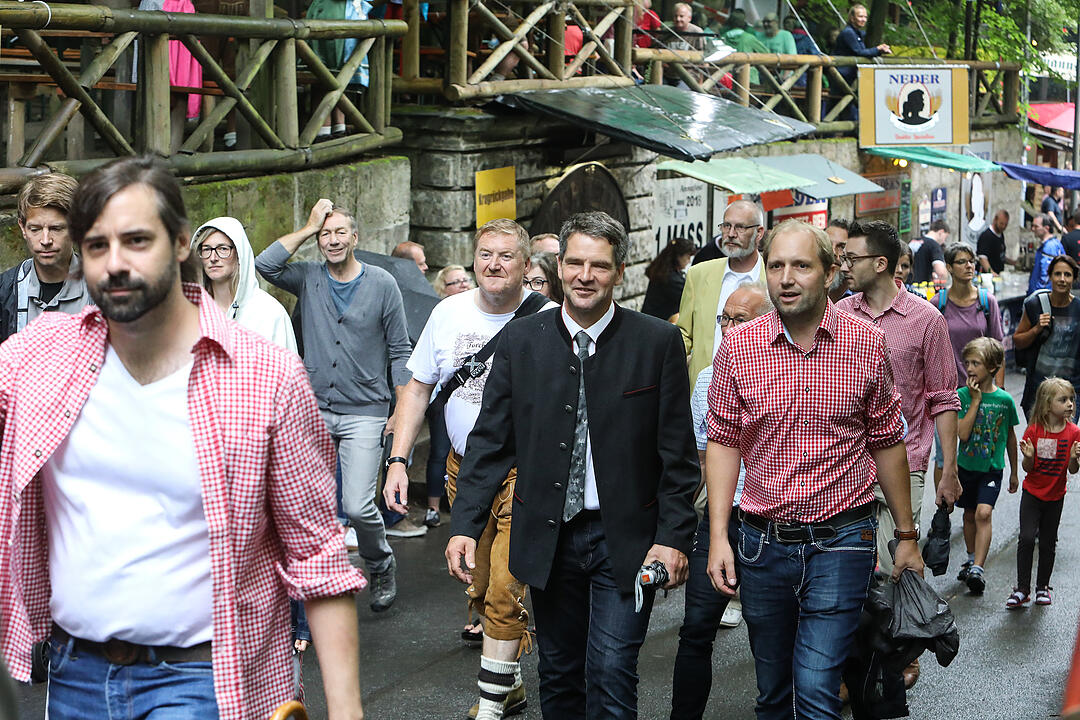 Forchheim; Annafestumzug; Annafeststimmung; Foto: Barbara Herbst