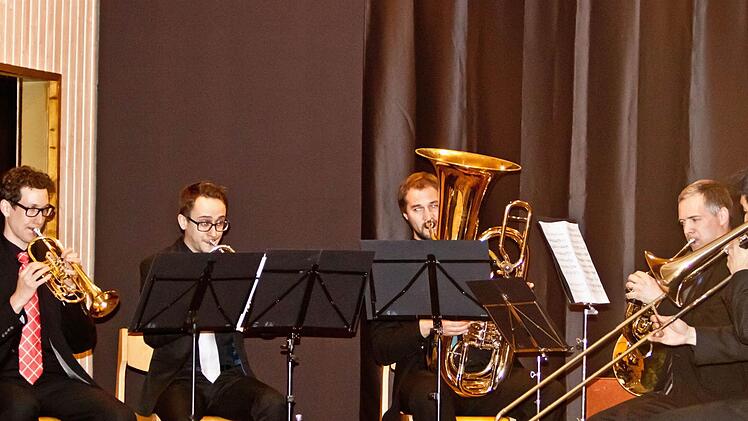 Philharmonisches Blechbläserquintett in ElsaFoto: Jochen Berger