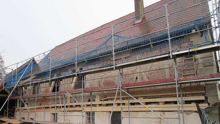Das Fachwerk wurde freigelegt.   Foto: Paul Bruckmann