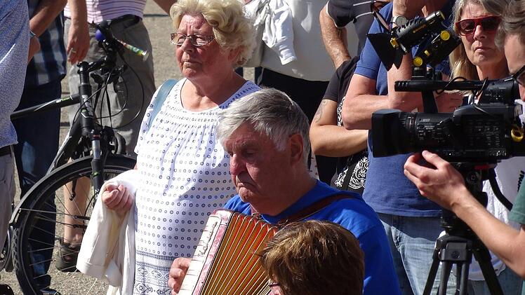 Impressionen vom ersten Symphonic Mob Bayerns auf dem Coburger SchlossplatzFoto: Jochen Berger