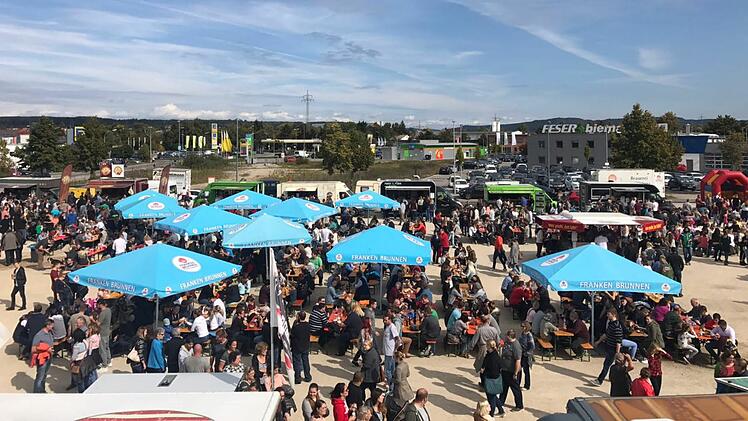 In Forchheim findet am Wochenende das Food-Truck-Festival 2021 statt.