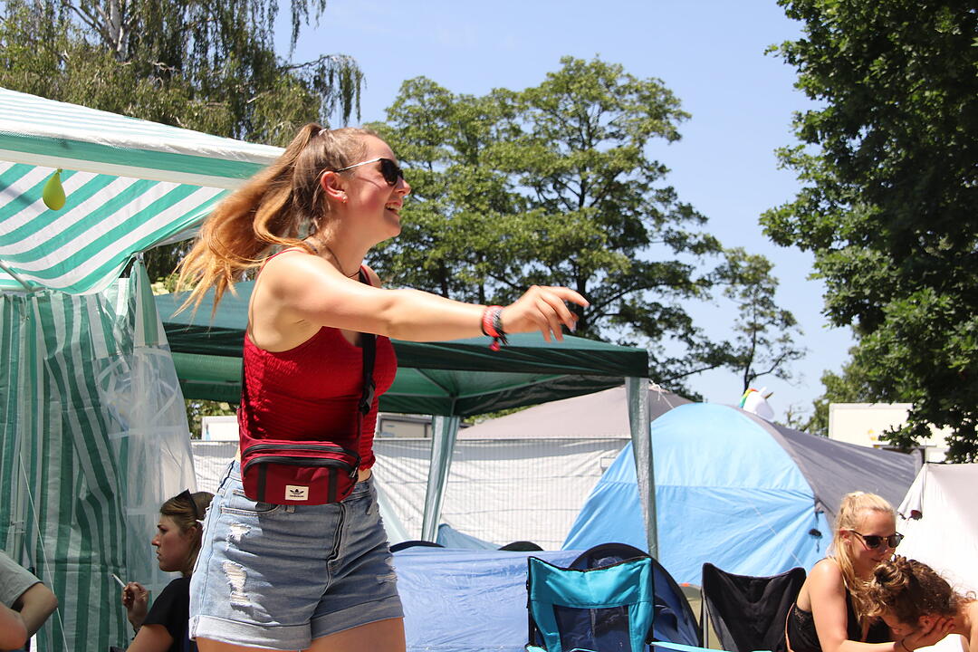 So wild feiern die Besucher bei Rock im Park 2019