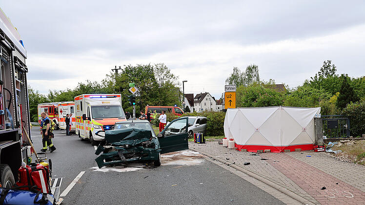 Kahl - tödlicher Verkehrsunfall