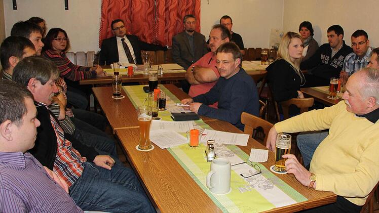 Bürgermeister Martin (rechts) zog seine persönliche Bilanz.