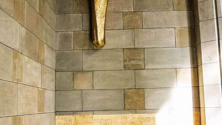 Impressionen aus der Pfarrkirche St. Augustin kurz vor dem Abschluss der Generalsanierung.Foto. Jochen Berger