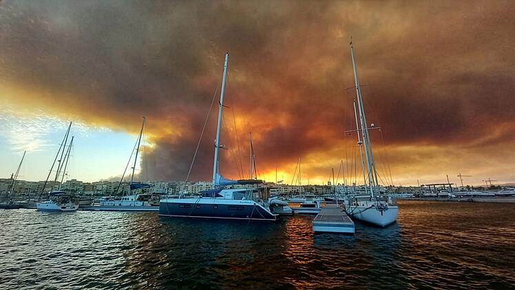 Gewaltiger Brand w&uuml;tet in Andalusien