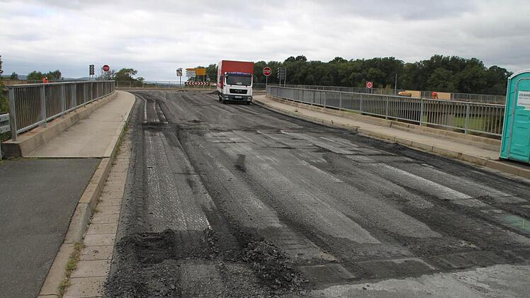 Sanierung der Brücke Theodor-Heuss-Allee/Vorwerkstraße. Foto: Jürgen Gärtner