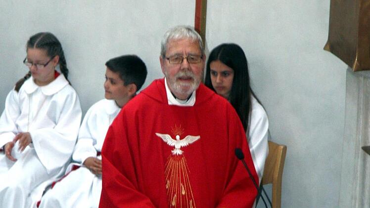 Die Festpredigt hielt Prälat Alois Albrecht.   Foto: Richard Sänger