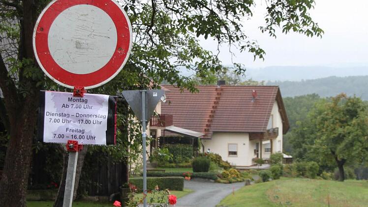 Die Zufahrtszeiten sind klar geregelt.