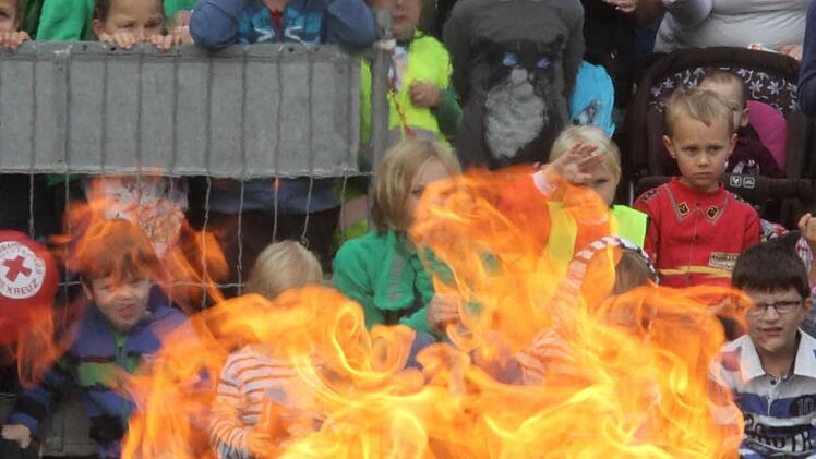 Papiertonnenbrand Foto: Michael Busch