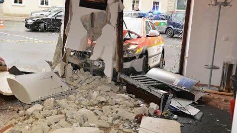 Nicht auszudenken, wenn hier jemand gestanden hätte... Fotos: Ronald Rinklef