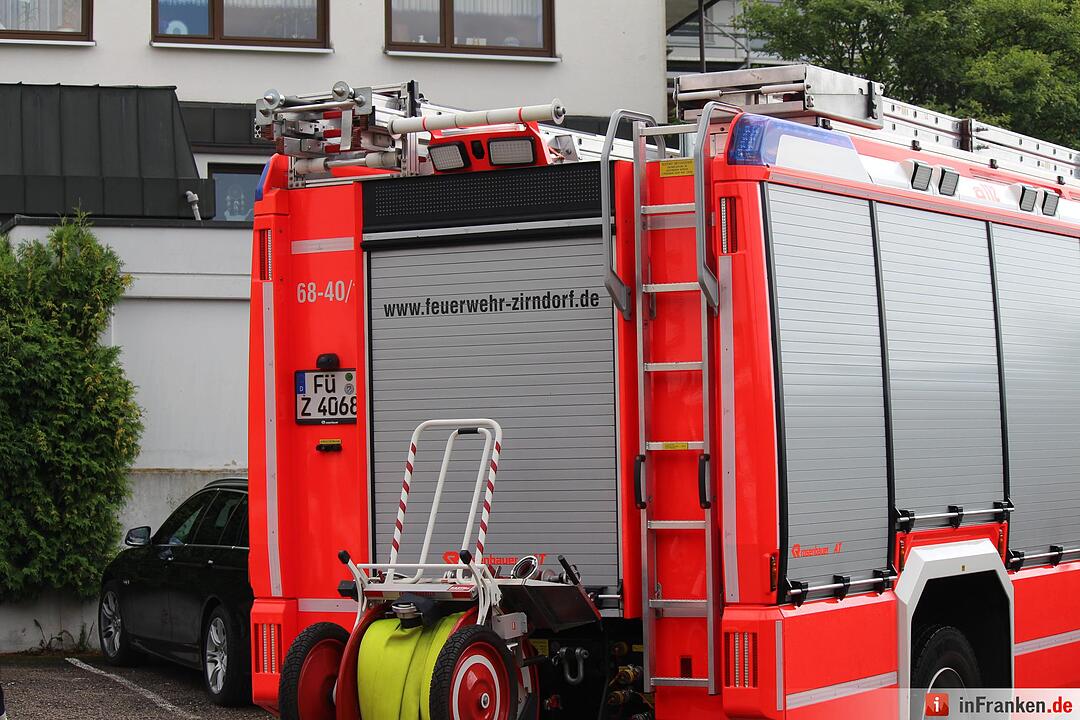 Koffer verpufft in Zirndorf