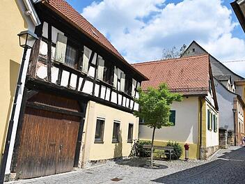 Hier in der Hallstadter Fischergasse wird die Artothek entstehen. Foto: Ronald Rinklef