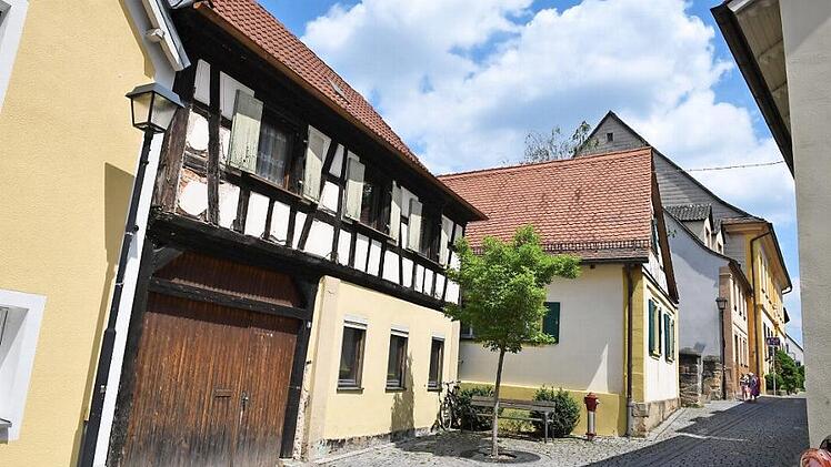 Hier in der Hallstadter Fischergasse wird die Artothek entstehen. Foto: Ronald Rinklef
