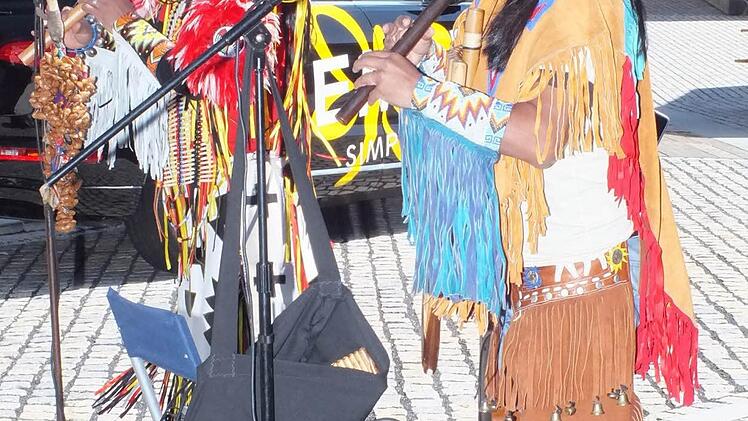 Musiker der Gruppe Imagenes aus Berlin